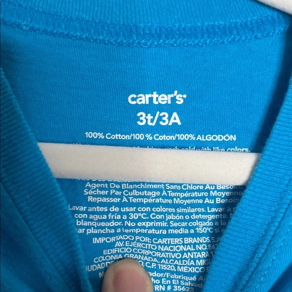 Carter's Blue Bug Explorer Long Sleeve Tee